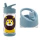 Children's bottle 3 Sprouts 350 ml gray