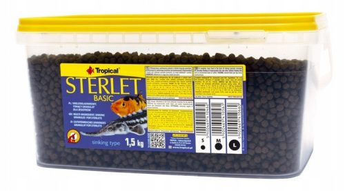  Fischfutter Tropical Sterlet Basic L 1,5 kg