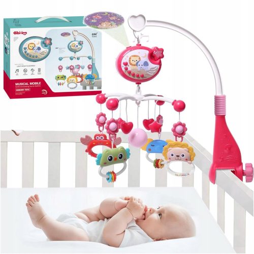  CAROUSEL PROJECTOR FOR BABY BED + MUSIC BOX. Volume control