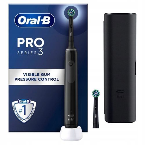  Oral-B 3 3500 electric toothbrush, black