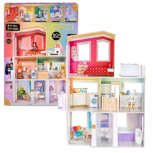 MGA Rainbow High Dollhouse 122 cm