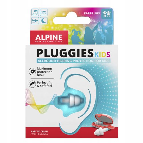  Alpine Kids hearing protectors white