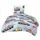  Children's cotton bed linen 160x120 50x70 racing car 238sza