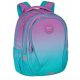 Youth School Backpack - 3-Compartment Factor Gradient Blueberry by CoolPack