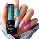  CLARESA FESTIVAL VIBES 6 HYBRID NAIL POLISH HYBRID GREEN DOTS