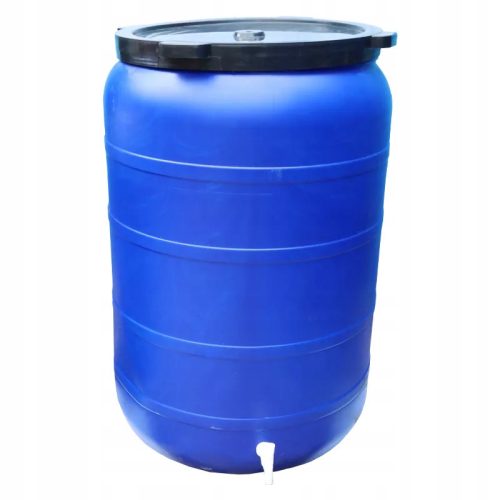  Rainwater tank 420 l 108 x 74 cm blue