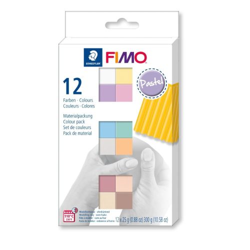  Set de Pastels Tendres Fimo, masse thermodurcissable