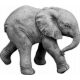  GARDEN FIGURE, CONCRETE - LARGE GARDEN ELEPHANT