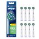  Oral-B PRO Cross Action Replacement Toothbrushes x8