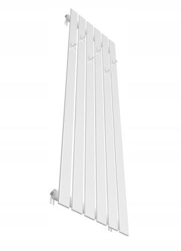  Decorative radiator with hangers BELLO HOOK 100x45 WHITE GLOSS