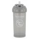  Twistshake cup with straw, 360 ml, grey