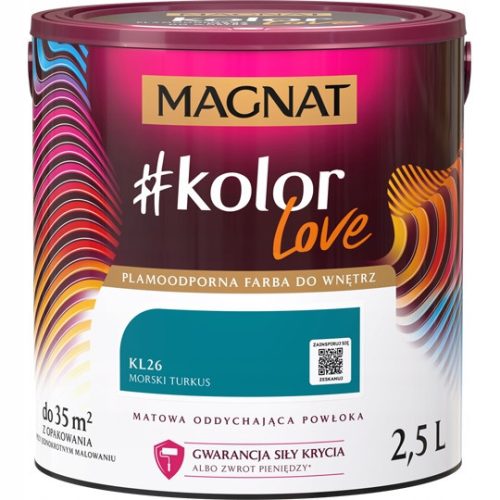  Magnat Latex Wall Paint 2.5 l Sea Turquoise Matt