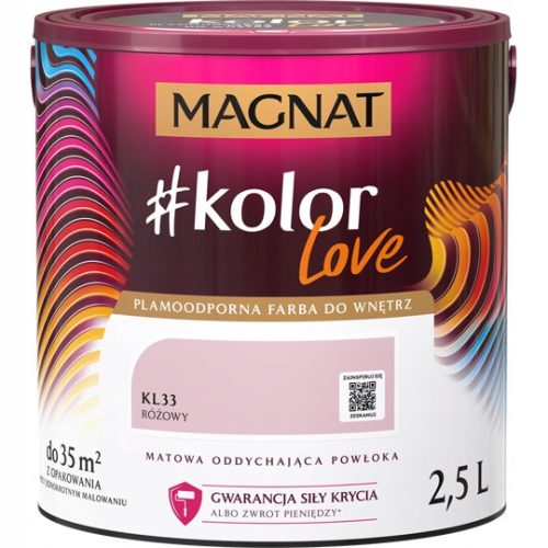  MAGNAT Latexfarbe #colorLove pink 2.5l