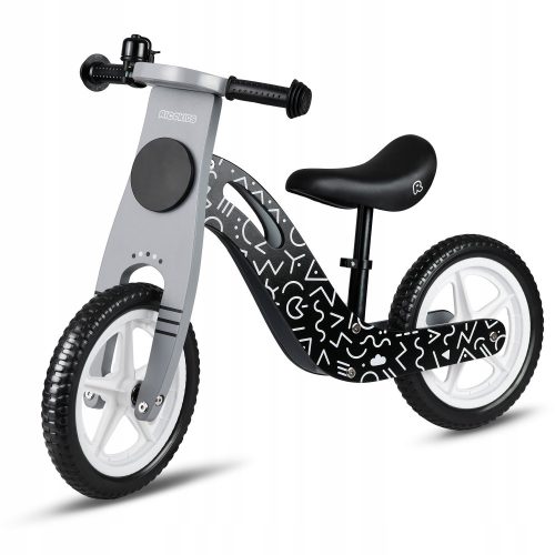  RicoKids RC-613 8" Balance Bike White, Black, Blue