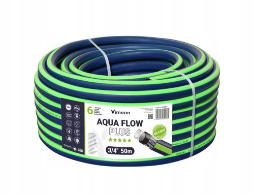  Vimenn GARDEN HOSE 6 LAYERS 3/4" 50 m AQUA FLOW PLUS POLISH