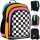  YOUTH SCHOOL BACKPACK FOR GIRLS CHESSBOARD