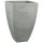  Terrace flowerpot 40 cm x 40 x 60 cm, plastic, grey and silver tones