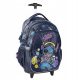  Lilo and Stitch Paso School Backpack with Multiple Compartments Purple Shades, Blue Shades, Pink Shades, Multi-Colour 24 l