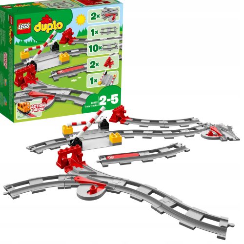  LEGO Duplo 10882 Railway Tracks