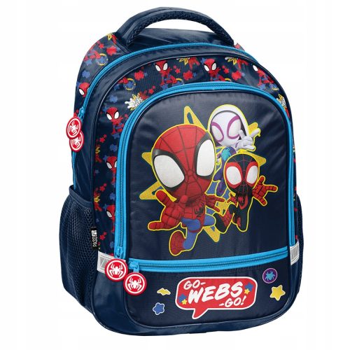 Lightweight and Durable PASO Spidey School Backpack for Grades 1-3