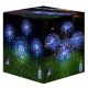  4x SOLAR LAMP GARDEN DECORATION DELIGHT TREE RGB LED