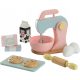  Kitchen Machine Mixer for Kids Baking Set Pink KidKraft 63371