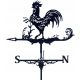  Metal rooster for outdoor use, garden, roof fence, weather vane