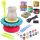  Pottery wheel for children XXL set with clay colors 600g gift box