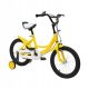  16" yellow children's bike for children aged 5-8 years