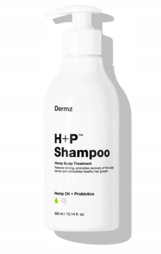 H+P Hemp Shampoo with CBD and Probiotics, 300ml - Anti-Dandruff & Scalp Relief