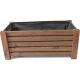  TRAK-DREW flowerpot 60 cm x 30 x 25 cm, wood tones in brown and beige