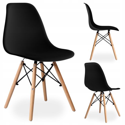  eHockery chair black 1 pc.