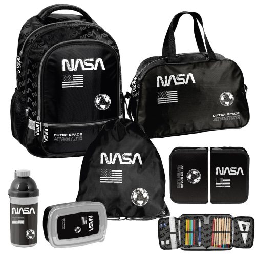 Complete 6-Piece PASO NASA School Set for Kids - Modern & Practical