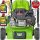  Green Tiger petrol lawn mower with basket, 123 cm³ capacity. Basket 40 l, cutting width 41 cm + 2× MOTUL GARDEN 4T SAE30 MOWER OIL 600 ml