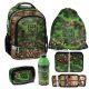 Exciting PASO GAME School Set: Backpack, Shoe Bag, Fitted Pencil Case, Bottle, Lunchbox