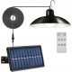  SuperLED solar lamp, black, 18 cm, 1 pc.