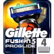  Gillette Fusion Proglide Power 4 Pack Blade Refills for British Knives