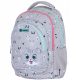  Astra Multi-Compartment School Backpack Pink, Grey and Silver Tones, Multicoloured 20 l