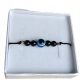  Bracelet black tourmaline eye of the prophet silver 925 talisman box