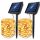  SILVERSHARKY built-in solar lamp, black, 1200 cm, 2 pcs.