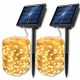  SILVERSHARKY built-in solar lamp, black, 1200 cm, 2 pcs.