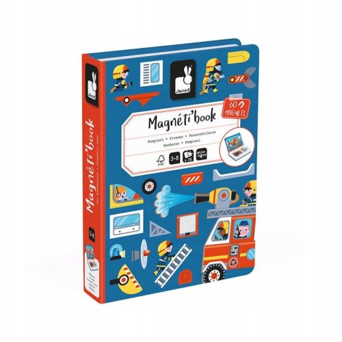  Janod Magnetibook magnetic blocks 60 pcs.