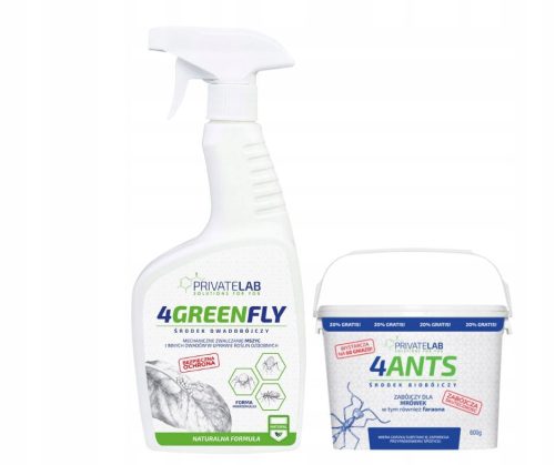  Private Lab Insect Repellent 500 ml + ANTTS POISON preparation, effectiveness 100% 4Ants