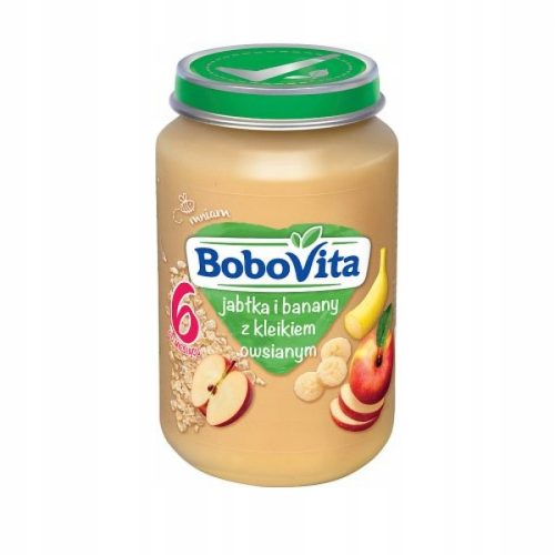  Apple, banana, oatmeal dessert Bobovita 190 g