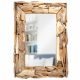  Vilde wall mirror, rectangular, wooden frame, 485 x 690 mm