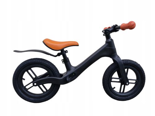  QuoShop Raccoon Balance Bike Black 12" Brown, Black