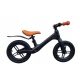  QuoShop Raccoon Balance Bike Black 12" Brown, Black