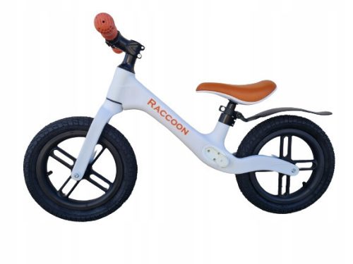  QuoShop Raccoon 12" Balance Bike - White