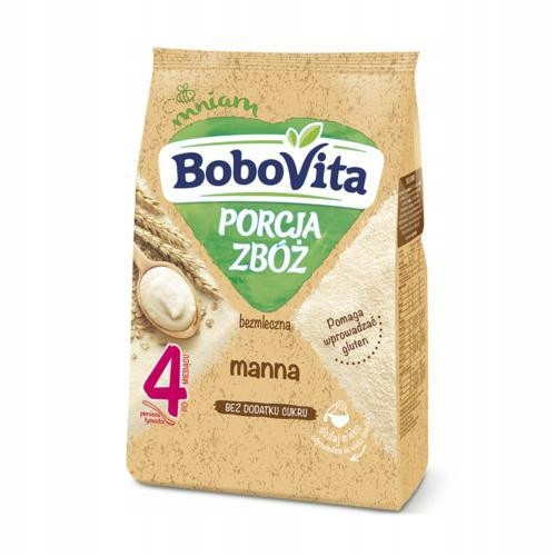  Dairy-free porridge Portion of dairy-free cereals semolina 170 g