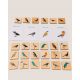  Memorki - Wooden memory game - Birds with educational cards